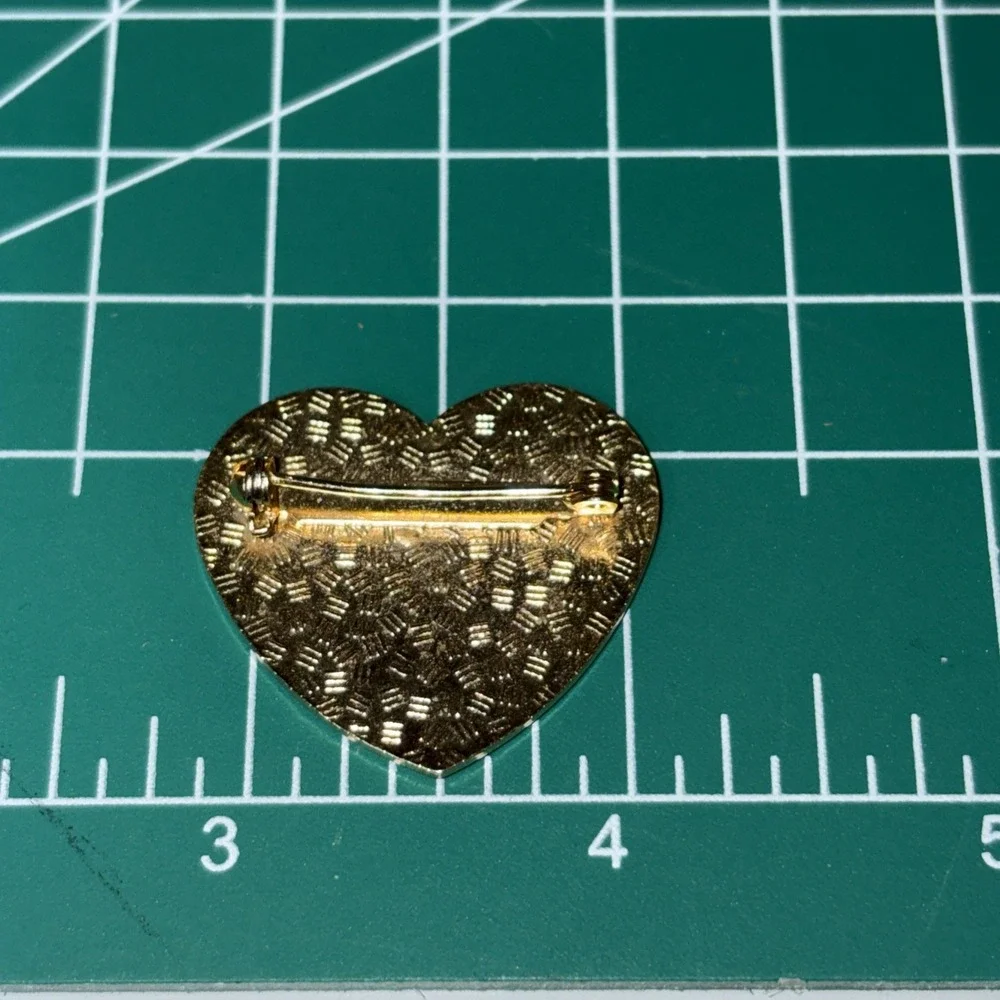 Unicorn Horse Heart Enamel Lapel Pin Fantasy Collectible